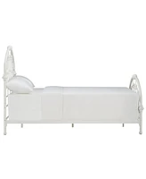 Emalina Curved Double Top Arches Victorian Bed, Queen