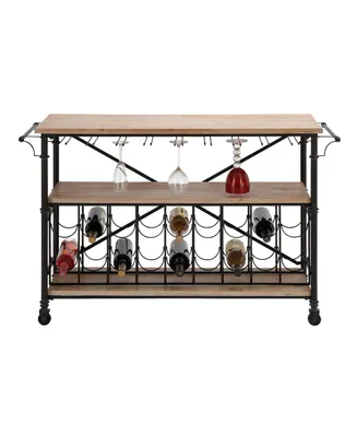 Industrial Metal Wine Storage