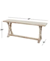 Fir Farmhouse Bench