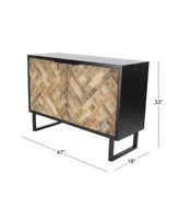 Fir wood, Wood Contemporary Cabinet