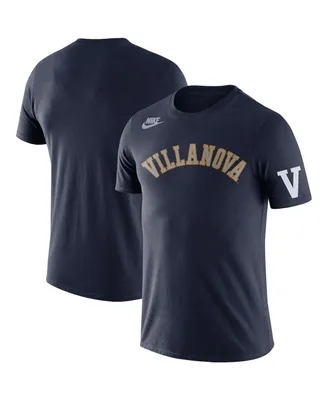 Men's Navy Villanova Wildcats Basketball Retro Two-Hit T-shirt