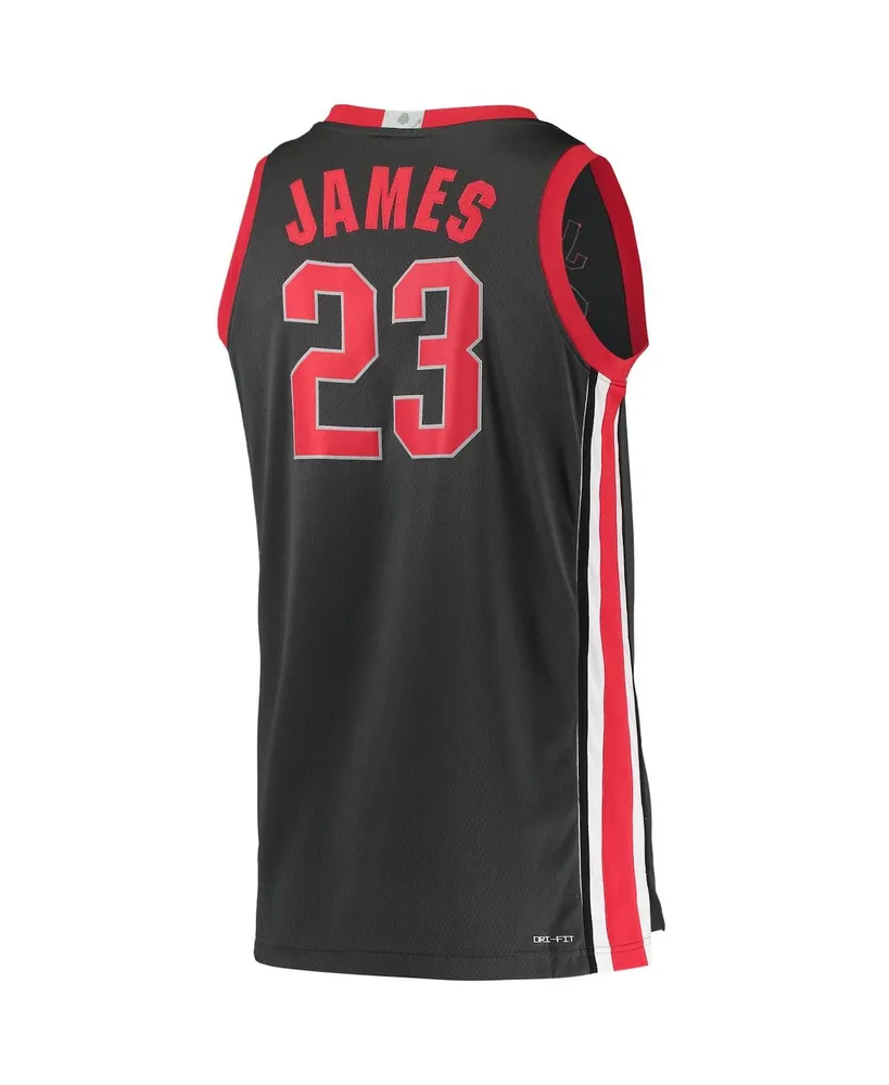 Men's LeBron James Charcoal Ohio State Buckeyes Limited Basketball Jersey