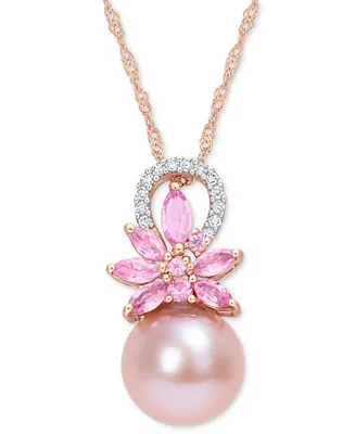 Pink Cultured Freshwater Pearl (9