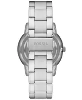 Fossil Men's Neutra Silver Tone Stainless Steel Bracelet Watch 42mm