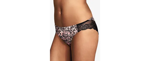 Maidenform Tame Your Tummy Lace Thong DM0049 - Macy's