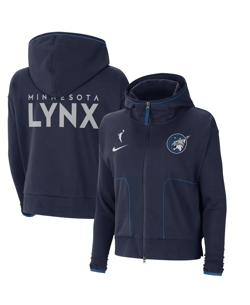 Women's Nike Navy Minnesota Lynx Full-Zip Knit Jacket