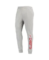 Men's Msx by Michael Strahan Heathered Gray Kansas City Chiefs Jogger Pants