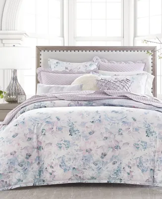 Closeout! Hotel Collection Primavera Floral Duvet Cover, King, Created for Macy's