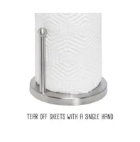 Honey Can Do Stainless Steel Paper Towel Holder