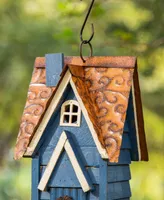 Glitzhome 12" Cottage Birdhouse