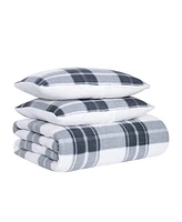 Cannon Cozy Teddy Plaid Piece Comforter Set