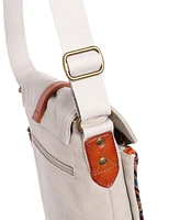 Tsd Brand Four Season Canvas Crossbody Bag