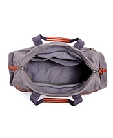 Tsd Brand Stone Creek Waxed Canvas Duffel Bag