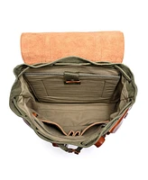 Tsd Brand Hosta Valley Canvas Backpack