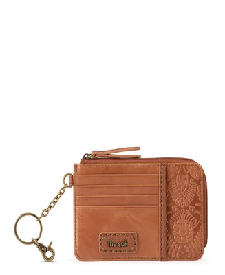 Women's Iris Leather Card Wallet