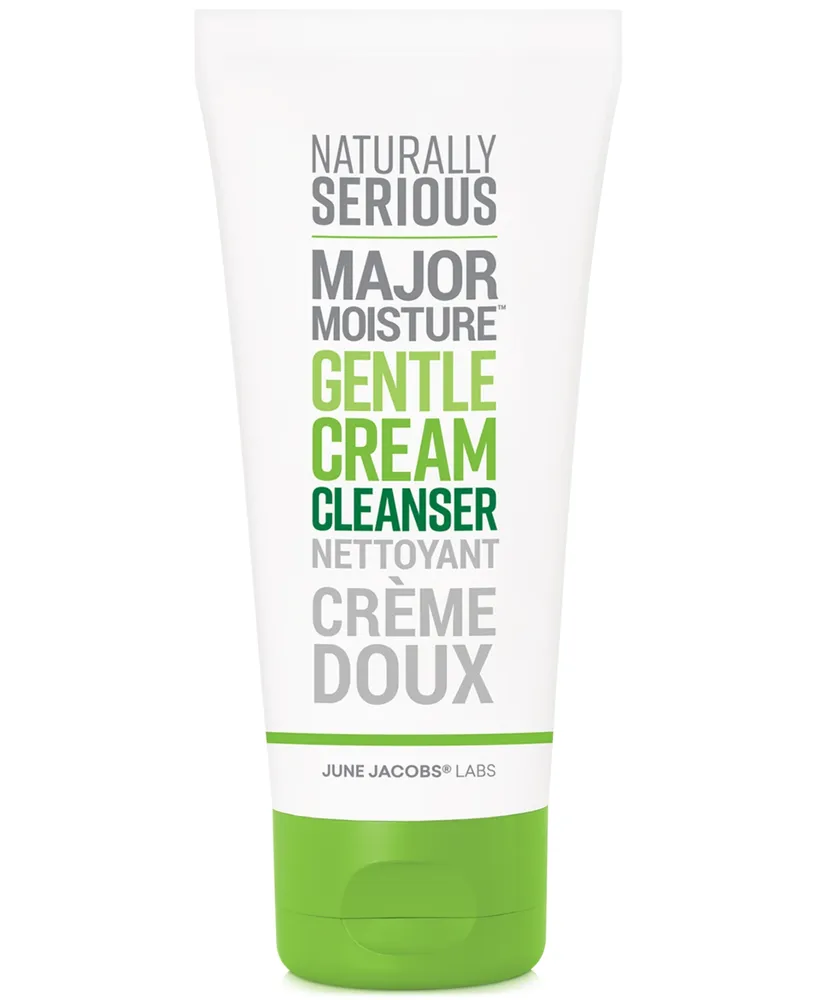 Naturally Serious Major Moisture Gentle Cream Cleanser, 4 oz.