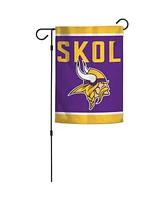 WinCraft Minnesota Vikings 2-Sided 12'' x 18'' Garden Flag