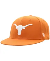 Men's Top of the World Texas Orange Texas Longhorns Team Color Fitted Hat