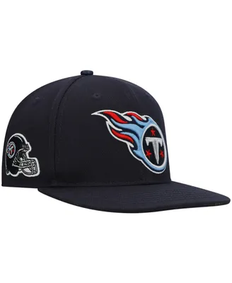 Men's Pro Standard Navy Tennessee Titans Logo Ii Snapback Hat