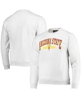 Men's League Collegiate Wear Heathered Gray Arizona State Sun Devils Upperclassman Pocket Pullover Sweatshirt