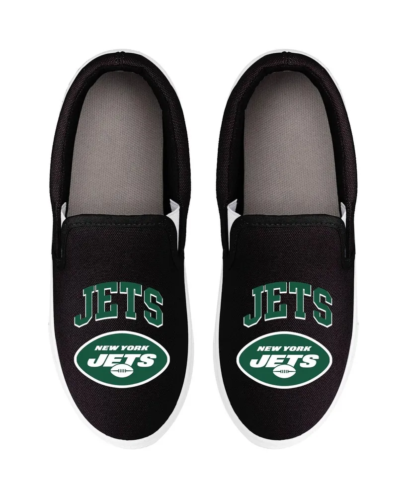 Women's Foco New York Jets Big Logo Slip-On Sneakers