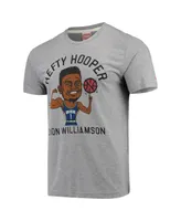 Men's Zion Williamson Gray New Orleans Pelicans Player Graphic Tri-Blend T-shirt