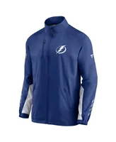 Men's Fanatics Blue Tampa Bay Lightning Authentic Pro Locker Room Rinkside Full-Zip Jacket