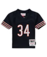 Infant Boys and Girls Mitchell & Ness Walter Payton Navy Chicago Bears 1985 Retired Legacy Jersey