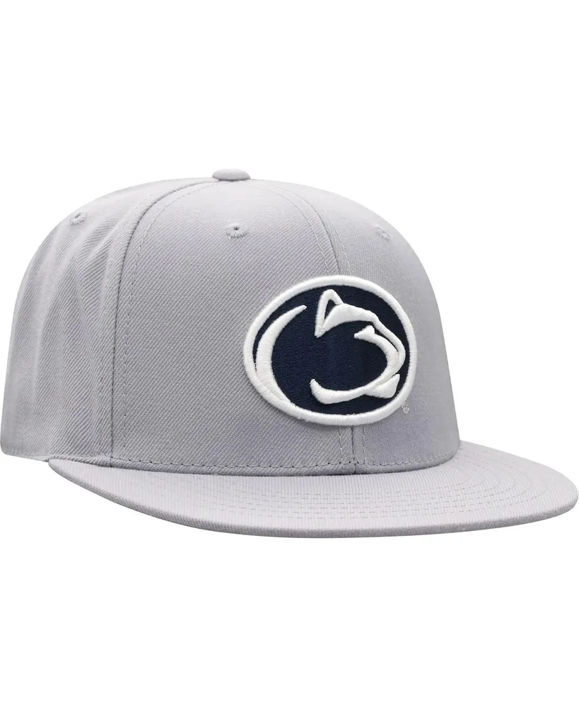 Men's Top of the World Gray Penn State Nittany Lions Fitted Hat