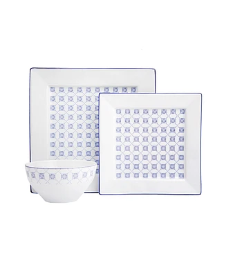 Blue Passion 3-Piece Place Setting Set