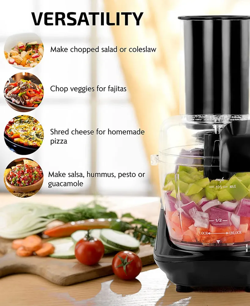 Ovente Electric Mini Food Processor