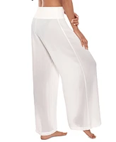 Lauren Ralph Lauren Rayon Smocked Pant