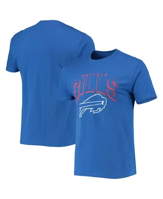 Men's Junk Food Royal Buffalo Bills Bold Logo T-shirt
