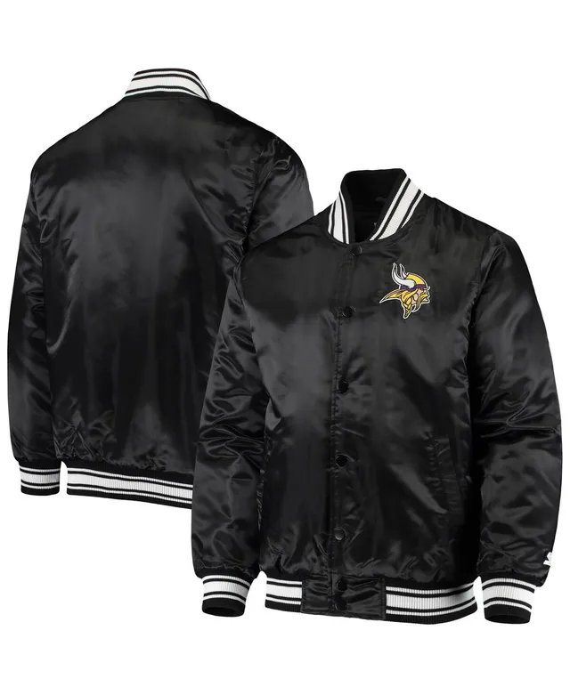 Men's Steelers Satin Full-Snap Starter Jacket — Al's Sporting Goods