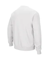 Colosseum Men's Miami Hurricanes Arch & Logo Crew Neck Sweatshirt