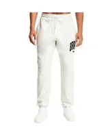 Men's Brady White Varsity Fleece Pants