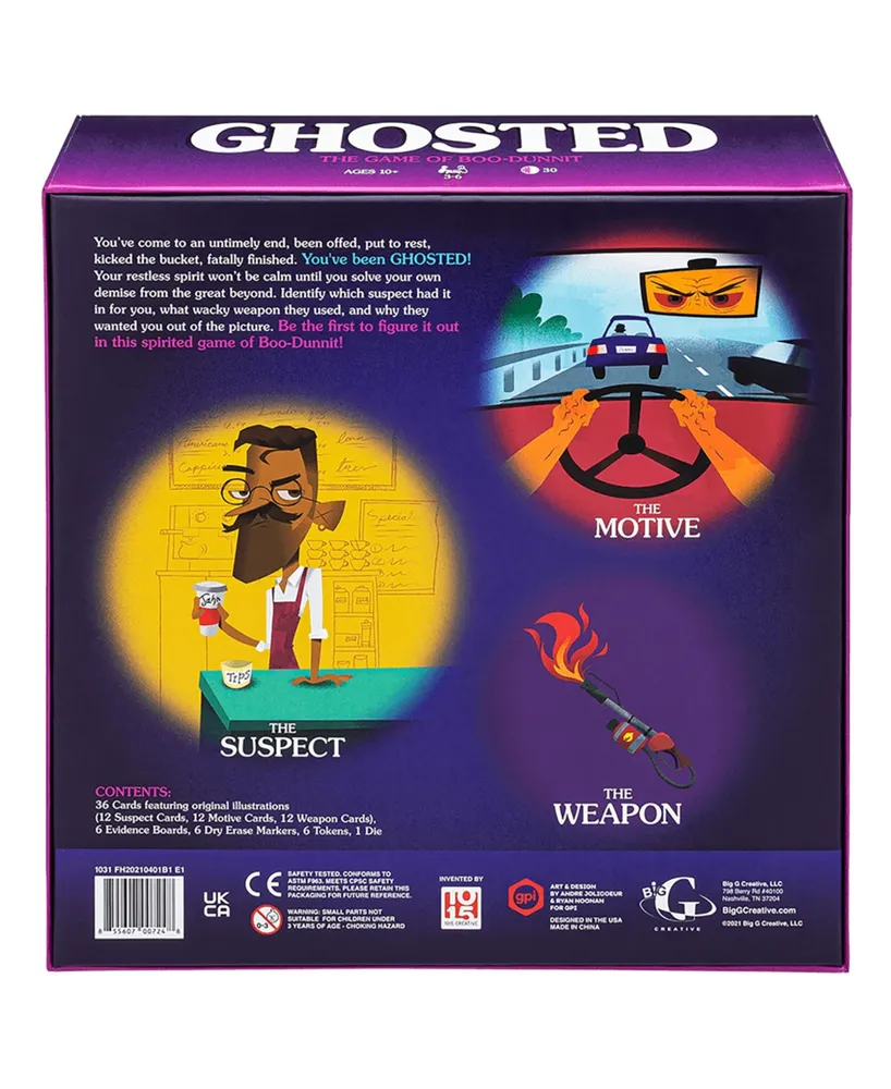 Big G Creative Ghosted - Social Deduction Game