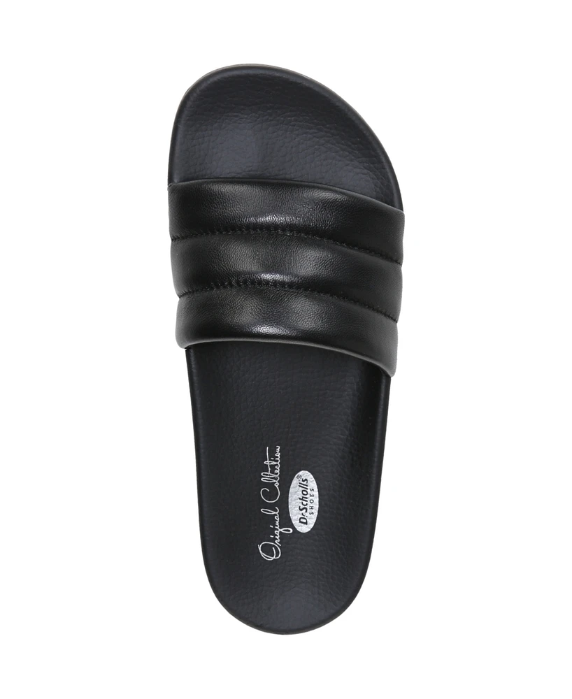 Dr. Scholl's Original Collection Women's Pisces Chill Water-resistant Slides