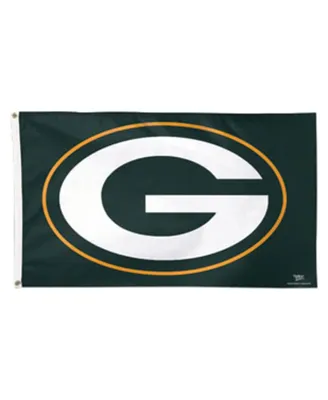 WinCraft Green Bay Packers Deluxe 3' x 5' Logo Flag