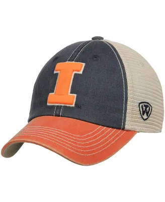 Men's Top of The World Orange, Tan Illinois Fighting Illini Offroad Trucker Hat