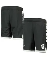 Big Boys Nike Anthracite Michigan State Spartans Elite Performance Shorts