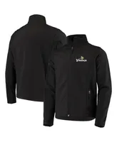 Men's Dunbrooke Black Minnesota Vikings Sonoma Softshell Full-Zip Jacket