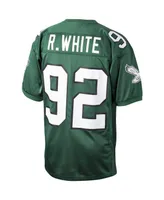 Men's Mitchell & Ness Reggie White Kelly Green Philadelphia Eagles 1992 Authentic Throwback Retired Player Jersey