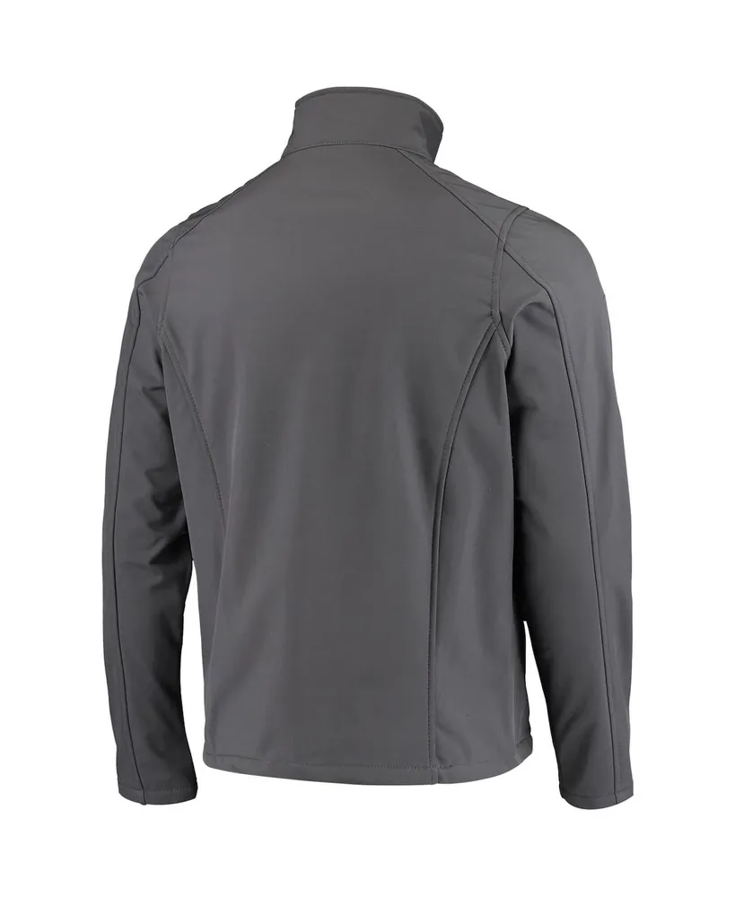 Men's Dunbrooke Charcoal Cleveland Browns Sonoma Softshell Full-Zip Jacket