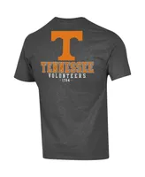 Men's Champion Heathered Gray Tennessee Volunteers Stack 2-Hit T-shirt