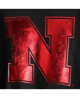 Women's Colosseum Black Nebraska Huskers Trey Dolman Long Sleeve T-shirt