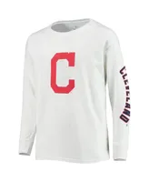 Big Boys Stitches Navy, White Cleveland Guardians Team T-shirt Combo Set