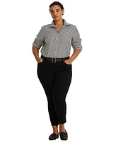 Lauren Ralph Plus-Size Easy Care Cotton Shirt