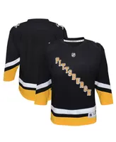 Big Boys Black Pittsburgh Penguins 2021/22 Alternate Replica Jersey