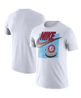 Men's Nike White Alabama Crimson Tide Swoosh Spring Break T-shirt